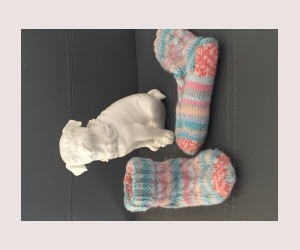 Strümpfe aus Sockenwolle